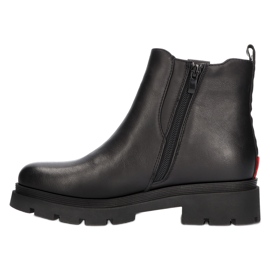 Schwarze Stiefel für Damen Filippo DBT3085/21 BK 1