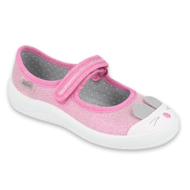 Befado Kinderschuhe 208X045 rosa 1