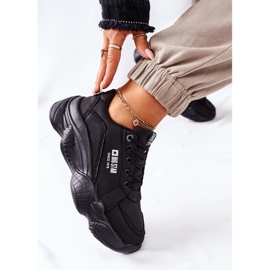 Damen Sportschuhe Memory Foam Big Star II274356 Schwarz 2