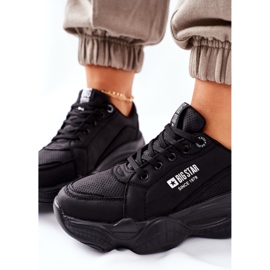 Damen Sportschuhe Memory Foam Big Star II274356 Schwarz 1