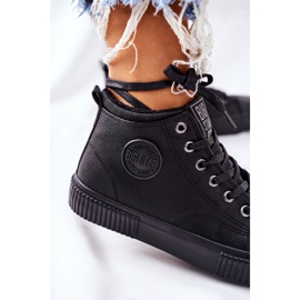 Hoher isolierter Sneaker Big Star II274157 Schwarz 1