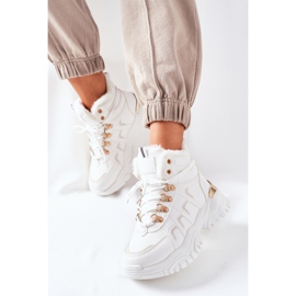 BM Weiße isolierte Stiefel für Damen Hareshaw 2