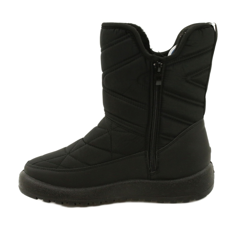 Evento Frauen Schneestiefel wasserfeste Nachrichten 21SN26-4276 Schwarz 3