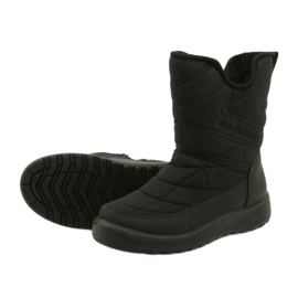 Evento Frauen Schneestiefel wasserfeste Nachrichten 21SN26-4276 Schwarz 7