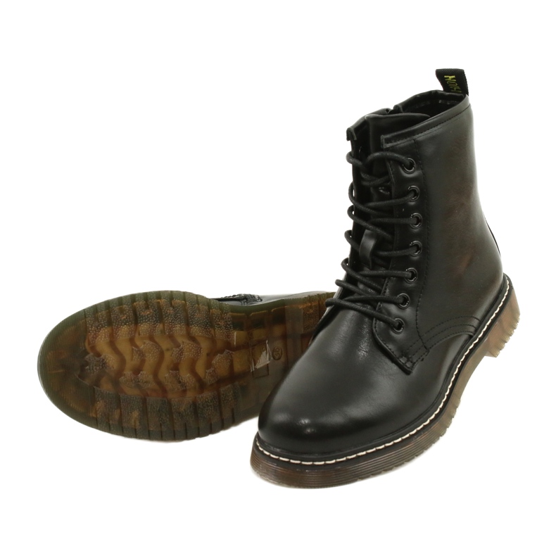 Evento Klassische Stiefel Schwarz Stiefel 20BT35-3002 Schwarz Mat 1