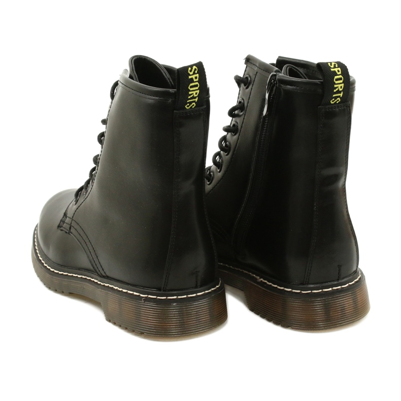 Evento Klassische Stiefel Schwarz Stiefel 20BT35-3002 Schwarz Mat 2