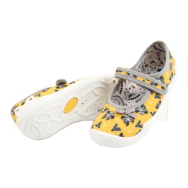 Befado Kinderschuhe 114X424 grau golden 4