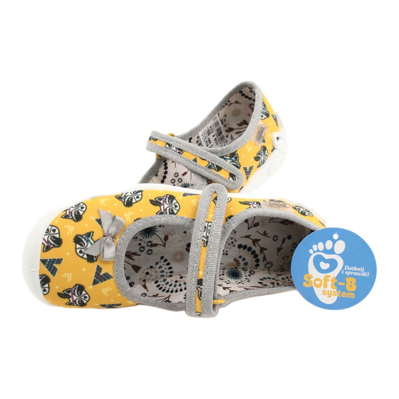 Befado Kinderschuhe 114X424 grau golden 5