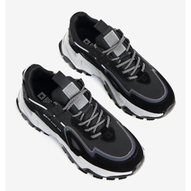 Big Star Herren Tiger Sneaker in Schwarz 1