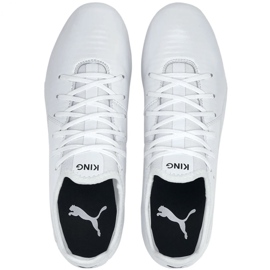 Fußballschuhe Puma King Pro Fg M 105608 05 weiß weiß 1