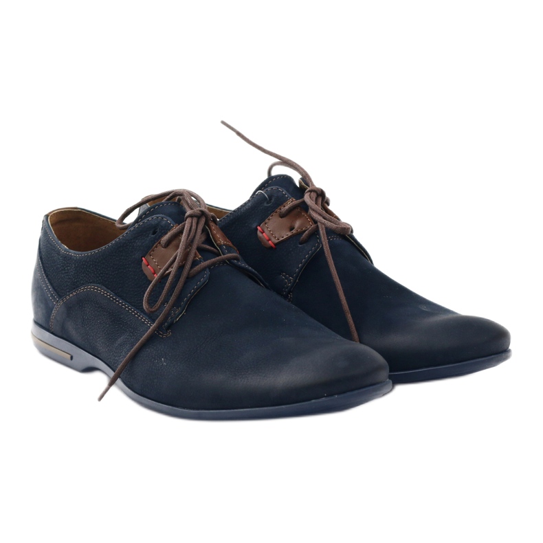 Riko Herren Casual 813 Navy Blue Schuhe blau 4
