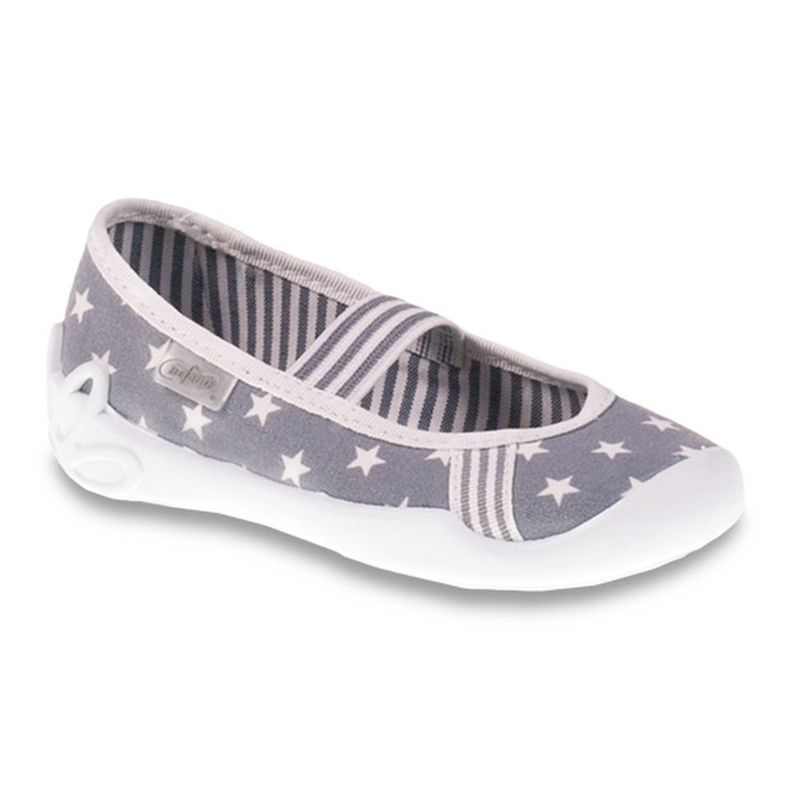 Befado Kinderschuhe 193X064 grau 1