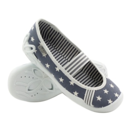 Befado Kinderschuhe 193X064 grau 3