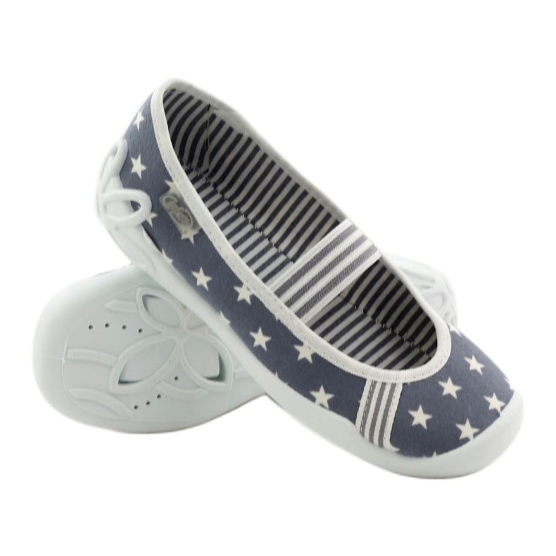 Befado Kinderschuhe 193X064 grau 3