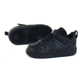 Nike Court Borough Low 2 (TDV) Jr BQ5453-001 Schuhe schwarz 1