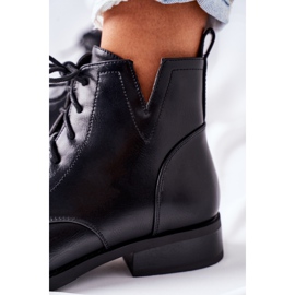 S.Barski Klassische Damenstiefeletten Jodhpur S. Barski Bello schwarz 1