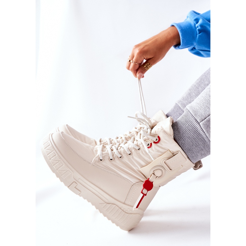 PB1 Beige Cascia Trapper für Damen 2