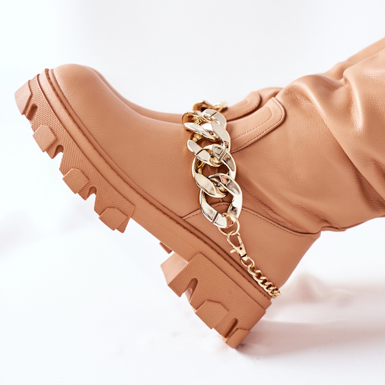 PB1 Camel Cecina hohe Stiefel braun 1