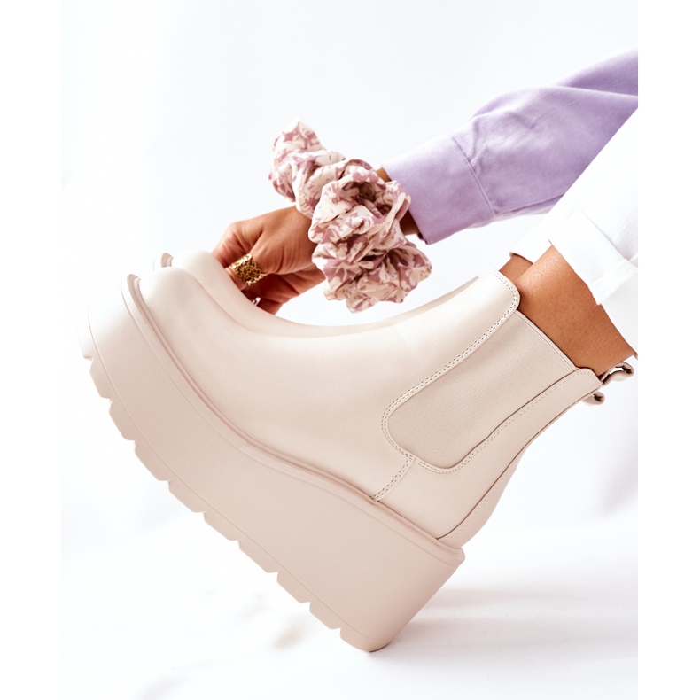 PB1 Warme Stiefel Beige Montiano 1