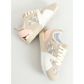 Beige Sportschuhe B0-907 Beige 1