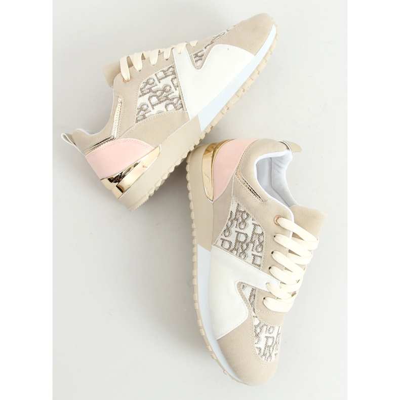 Beige Sportschuhe B0-907 Beige 1