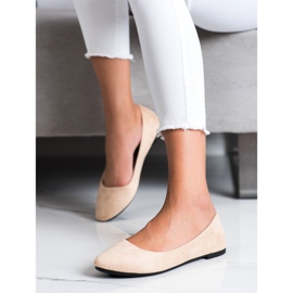 Sabatina Klassische Ballerinas in Beige 1