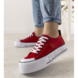 Alexa rote Big Star Damen Sneaker 1