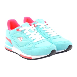 American Club ADI Sport gebunden American 1637 Mint weiß grün mehrfarbig rosa 4