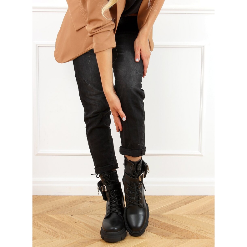 Schwarze Arbeiter mit Geldbörse 168-291 Schwarz 1