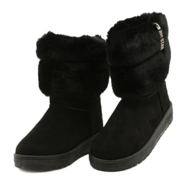 Damen Mukluki Warmed Big Star II274123 Schwarz 2