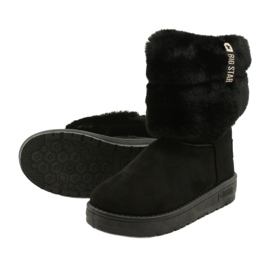 Damen Mukluki Warmed Big Star II274123 Schwarz 4