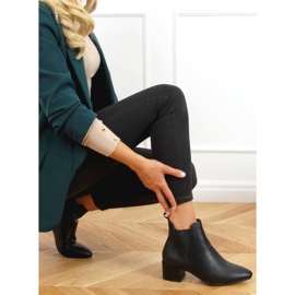 Schwarze Chelsea Boots, schwarz G-248 Black 2