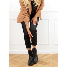 Schwarze Stiefel KL-785 Schwarz 2