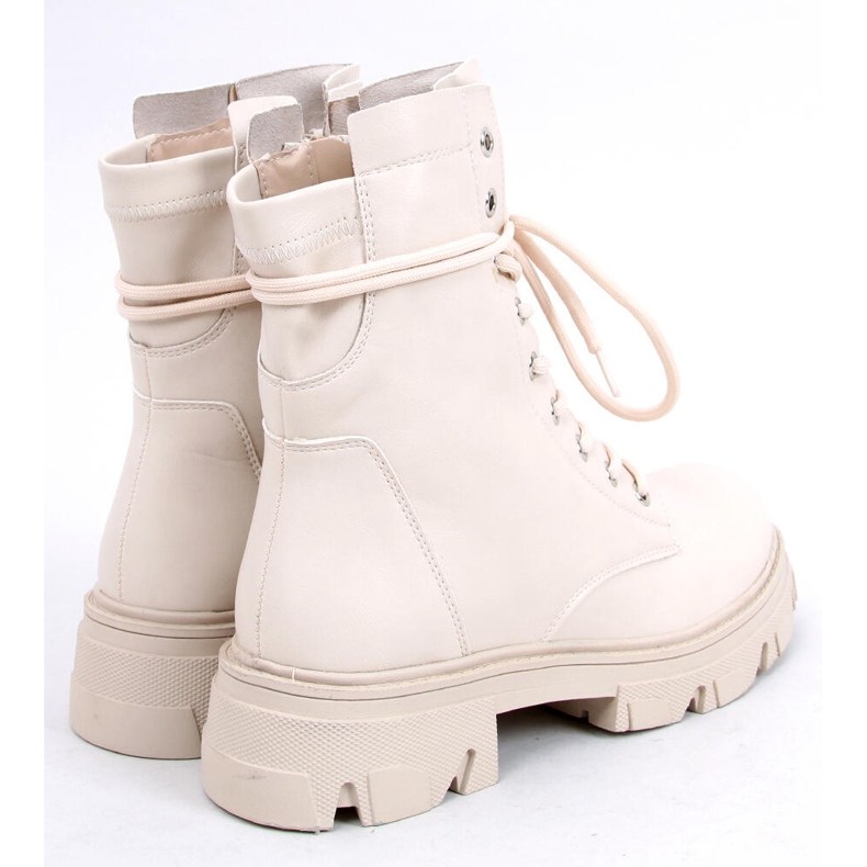 BM Schnürstiefel beige RQ379 Beige 2