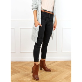 Braune High Heels 3654 Camel 2