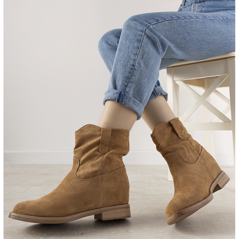 Violetta beige Damenstiefel 1