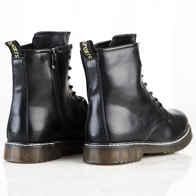 Evento Klassische Arbeiter aus Öko-Leder schwarz 1