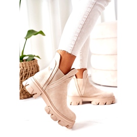 PS1 Warm Booties Jodhpur Stiefel Beige Gute Idee 6