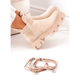 PS1 Warm Booties Jodhpur Stiefel Beige Gute Idee 5