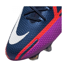 Nike Phantom GT2 Elite Fg M CZ9890-415 Fußballschuhe orange, lila, marineblau lila 2