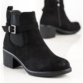 Marquiz Bequeme Freizeitstiefel schwarz 1