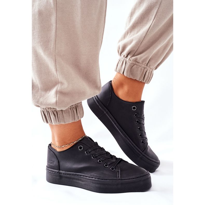 Damen Sneaker Big Star II274098 Schwarz 2