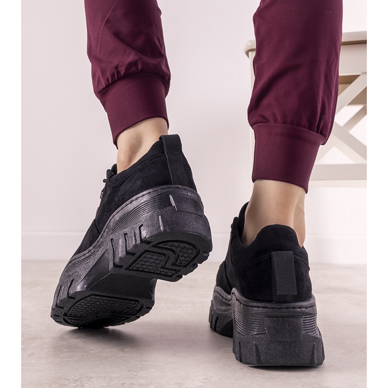 Keygo schwarze Damen-Sportsneaker 1