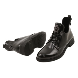 Lackstiefel Sergio Leone PB262 schwarz 3