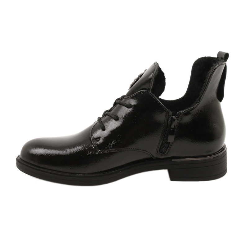 Lackstiefel Sergio Leone PB262 schwarz 1