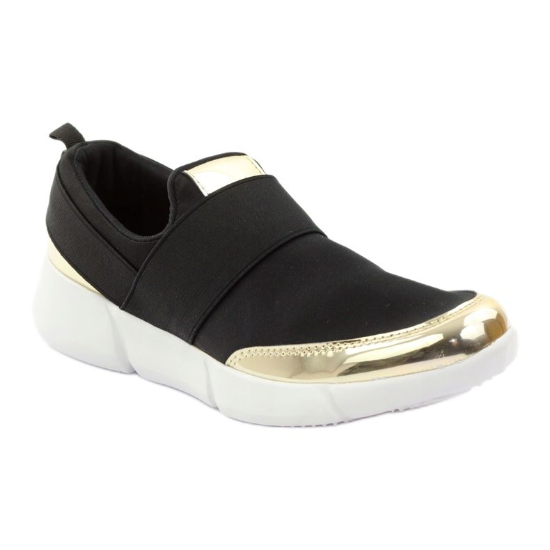 McKey Softshell-Sportschuhe in Schwarzgold gelb 1