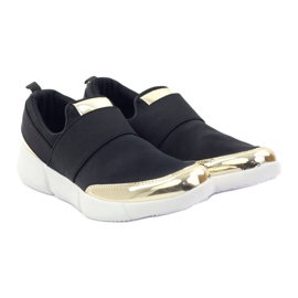 McKey Softshell-Sportschuhe in Schwarzgold gelb 4