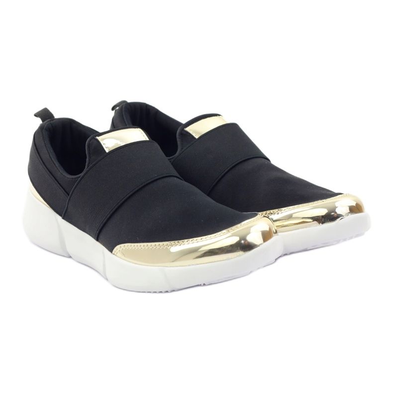 McKey Softshell-Sportschuhe in Schwarzgold gelb 4