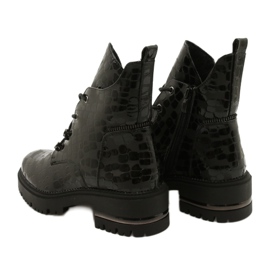 Stylische Sergio Leone TR744 Stiefel schwarz 3