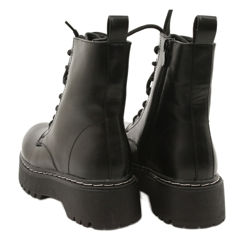 Damen isolierte Workers Evento 21Bt35-4237 Schwarz 4